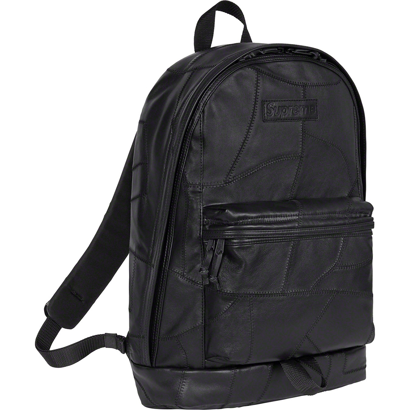 Patchwork Leather Backpack view 3